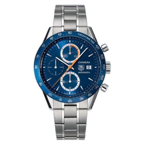 TAG Heuer Carrera Calibre 16 41 Stainless Steel / Blue / Bracelet